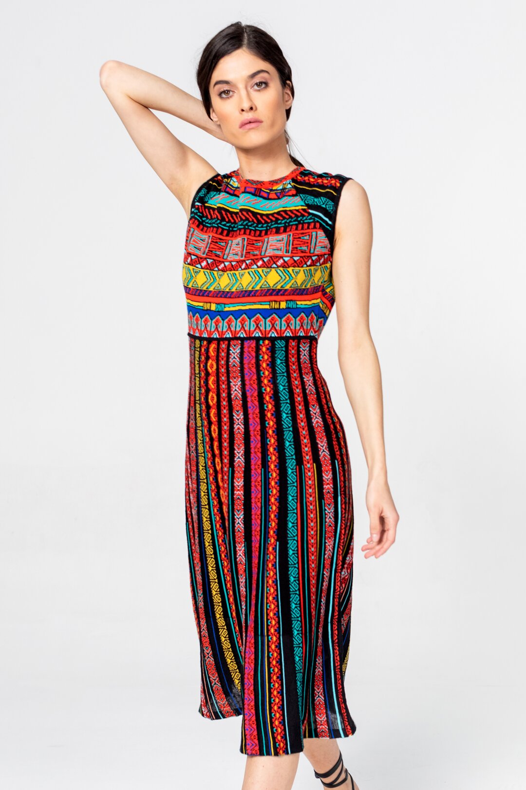 Dress, Geometric Pattern