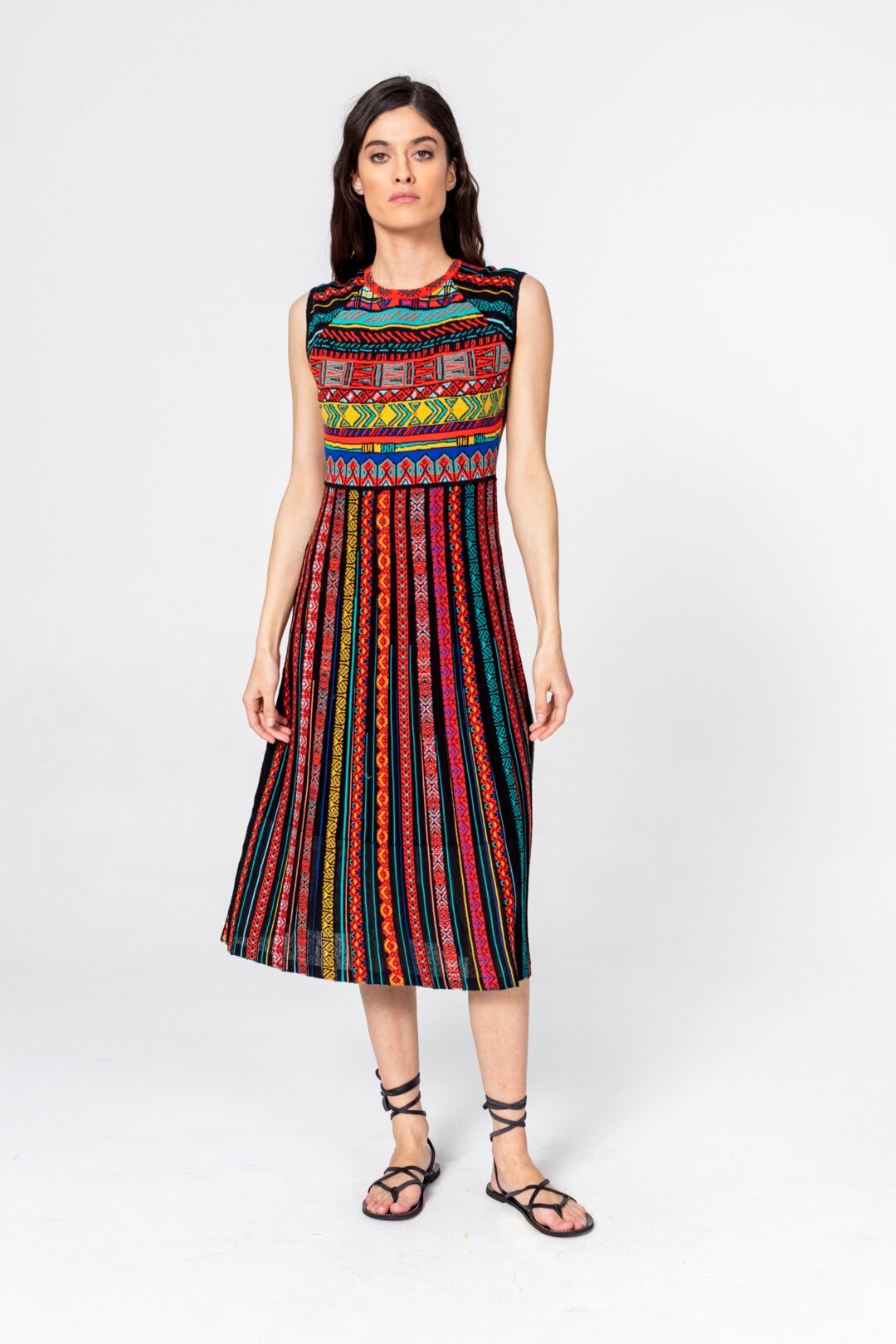 Dress, Geometric Pattern