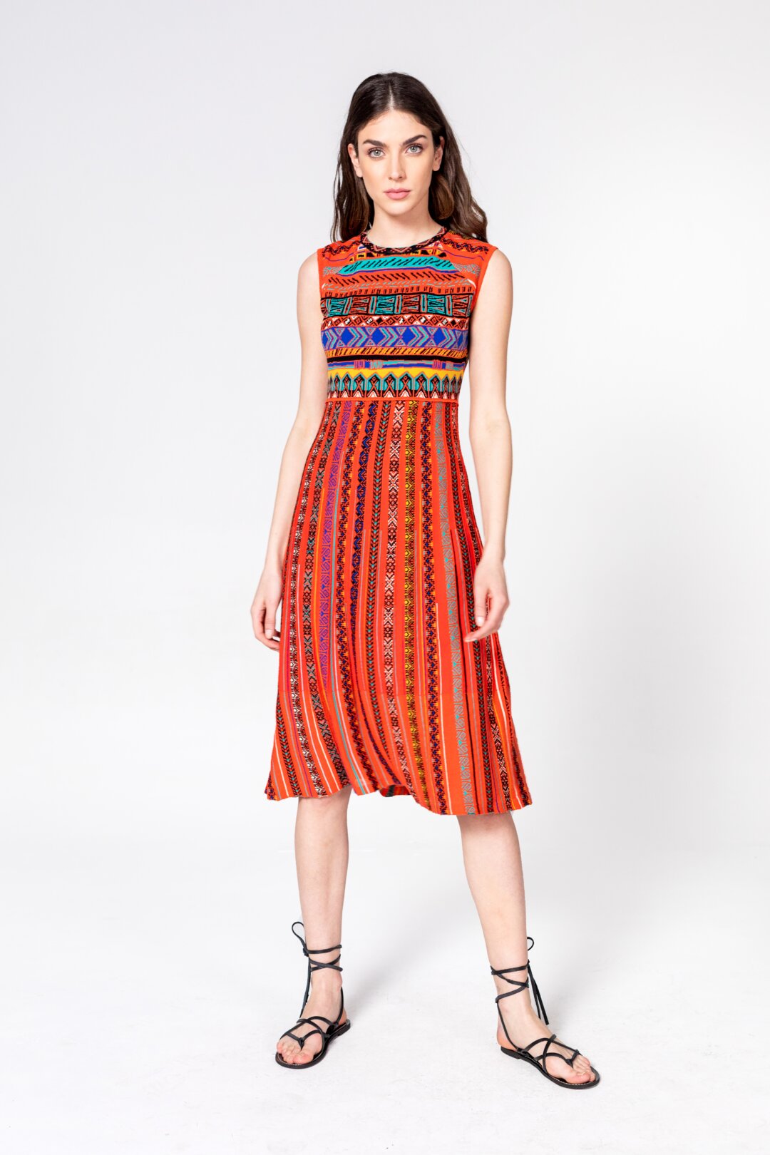Dress, Geometric Pattern