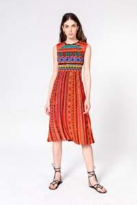 Dress, Geometric Pattern
