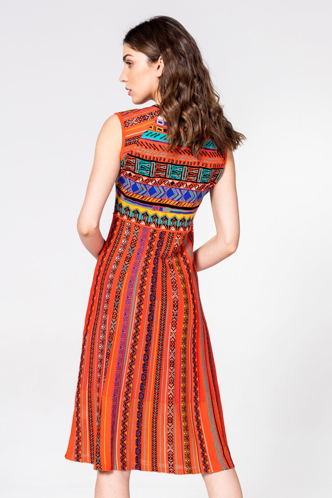 Dress, Geometric Pattern