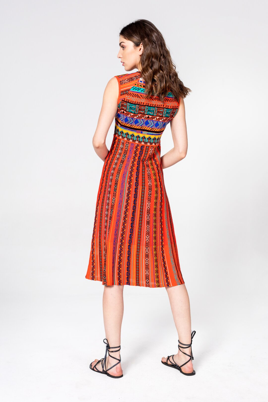 Dress, Geometric Pattern