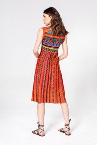 Dress, Geometric Pattern