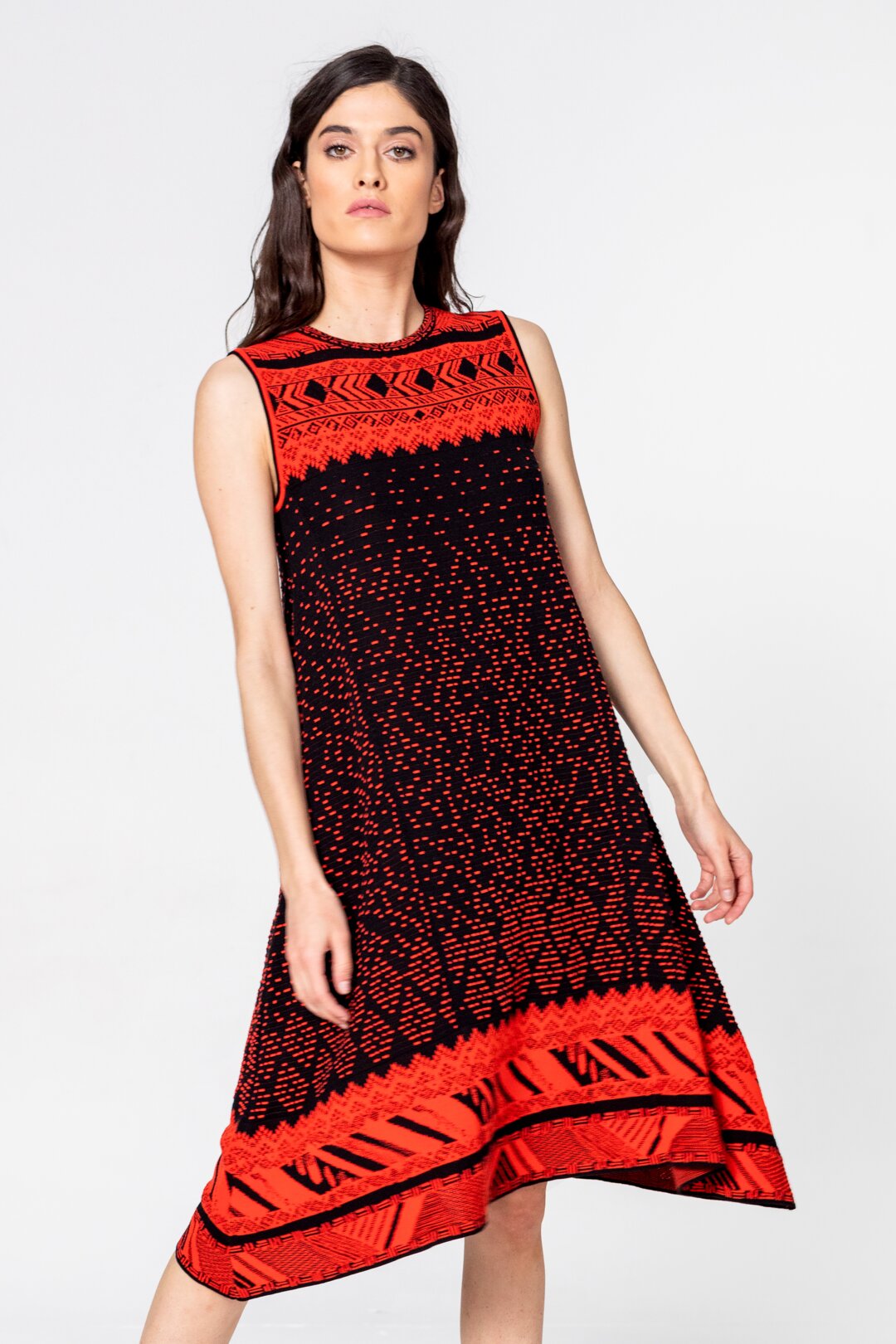 Dress, Geometric Pattern