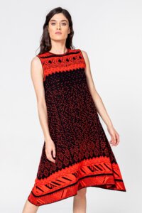 Dress, Geometric Pattern