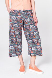 Pants, Geometric Pattern