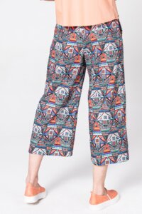 Pants, Geometric Pattern