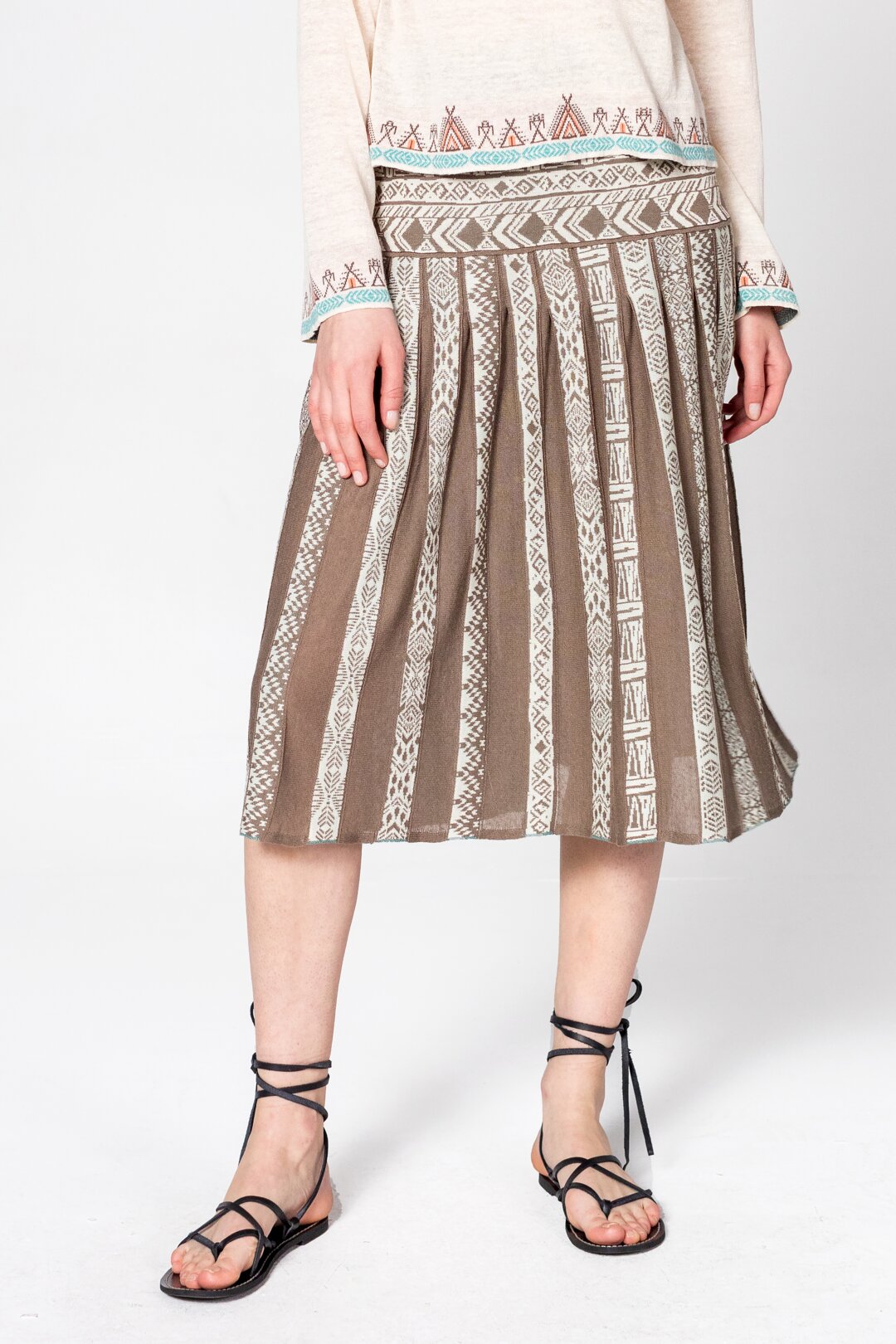 Skirt With Pleats