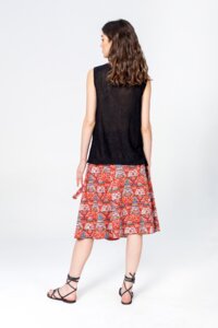 Skirt, Geometric Pattern