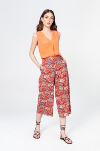 Pants, Geometric Pattern