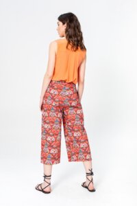 Pants, Geometric Pattern
