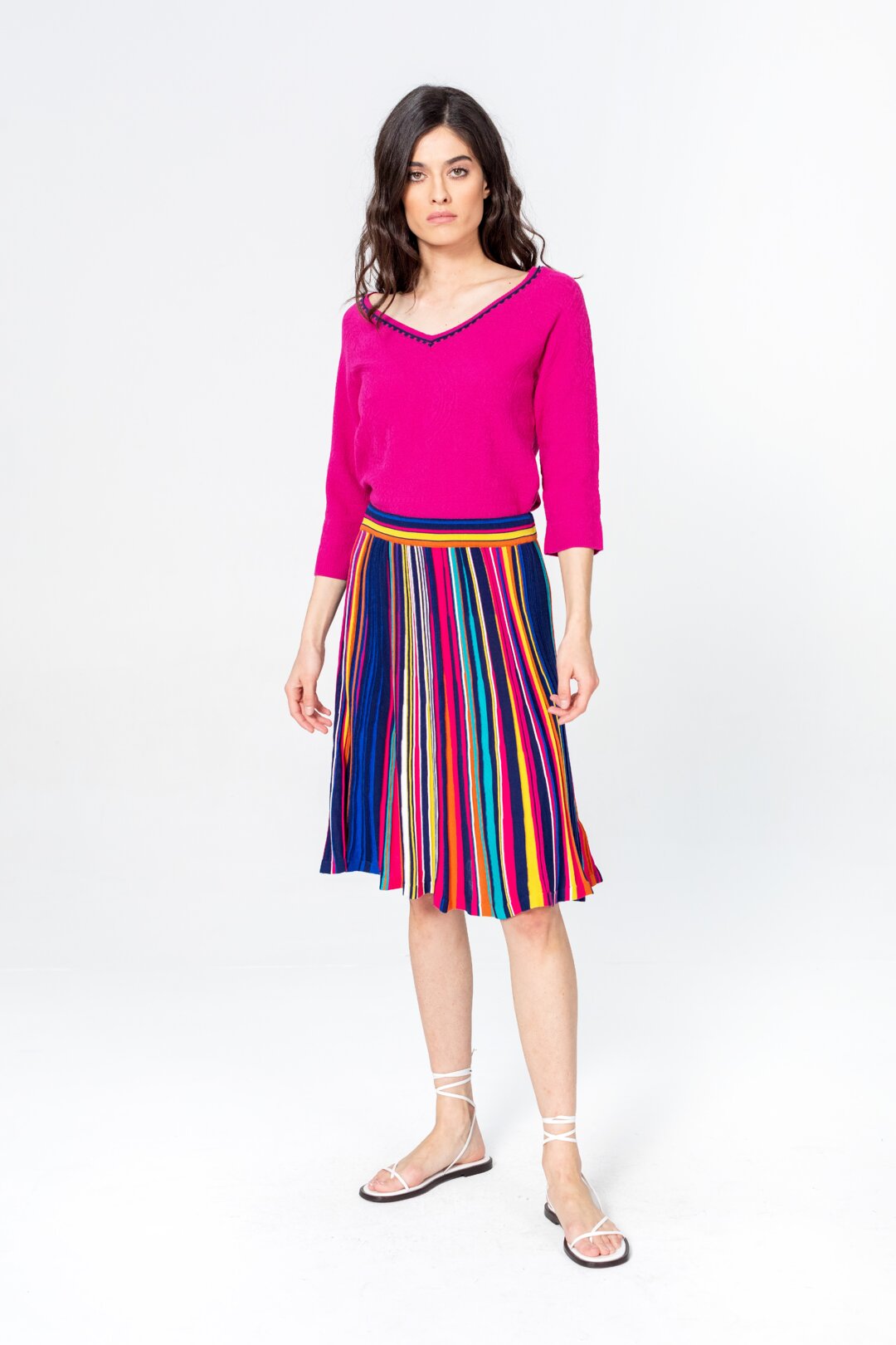 Pullover mit Strukturmuster