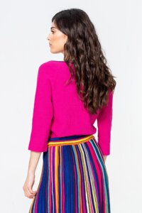 Pullover mit Strukturmuster