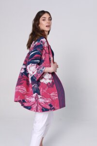 Coat, Floral Pattern