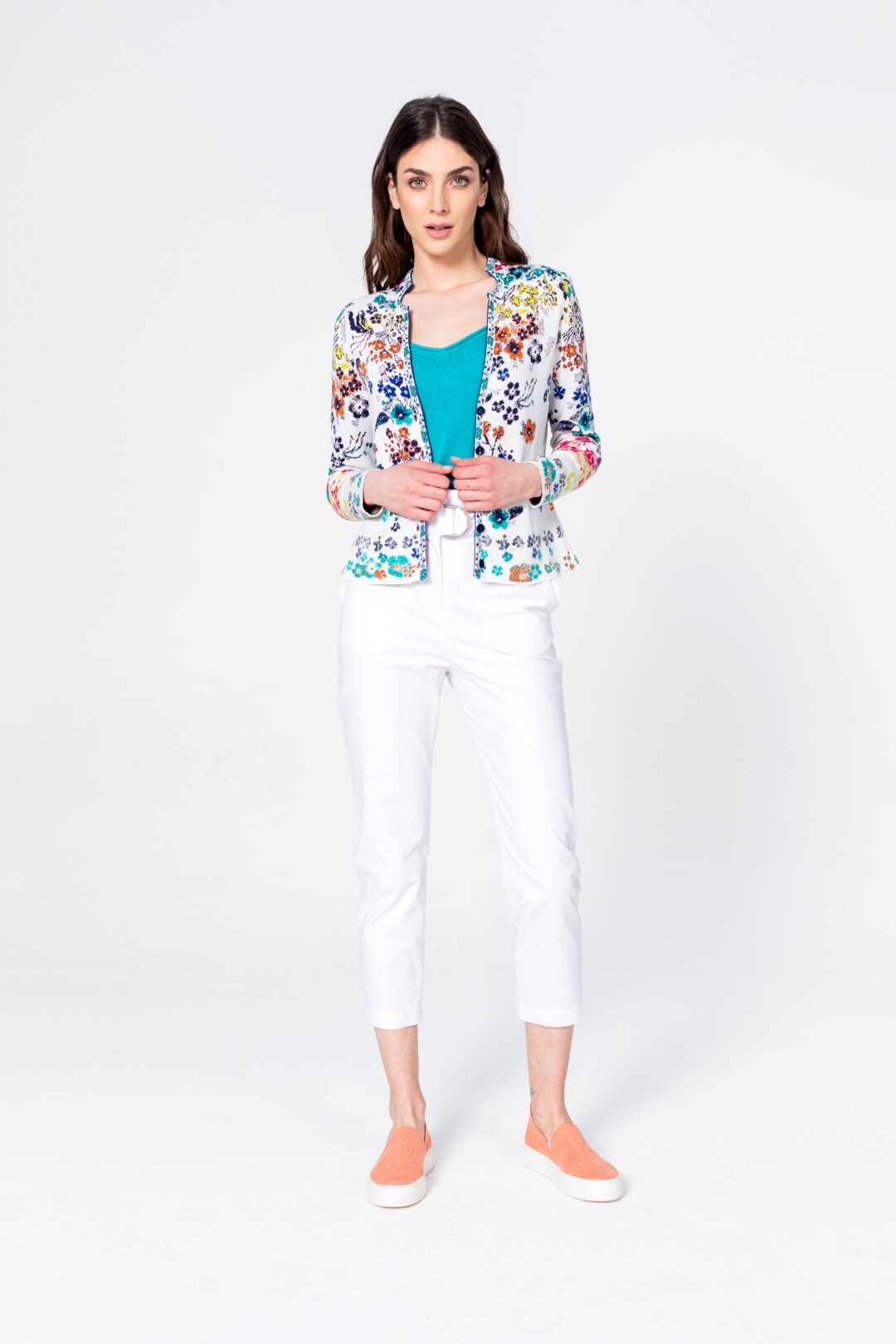 Jacket, Floral Pattern