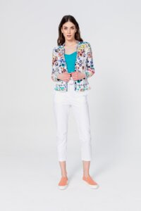 Jacket, Floral Pattern