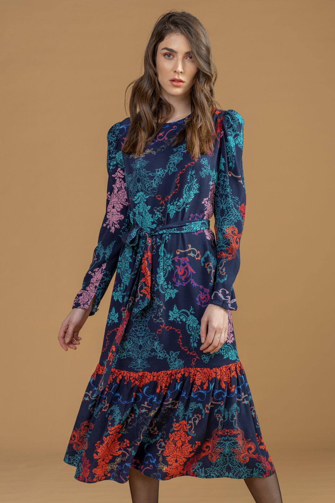 Dress, Floral Print
