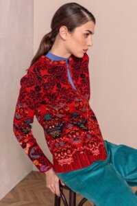 Jacket, Floral Pattern