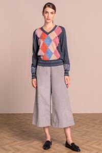 Pullover, Argyle Pattern