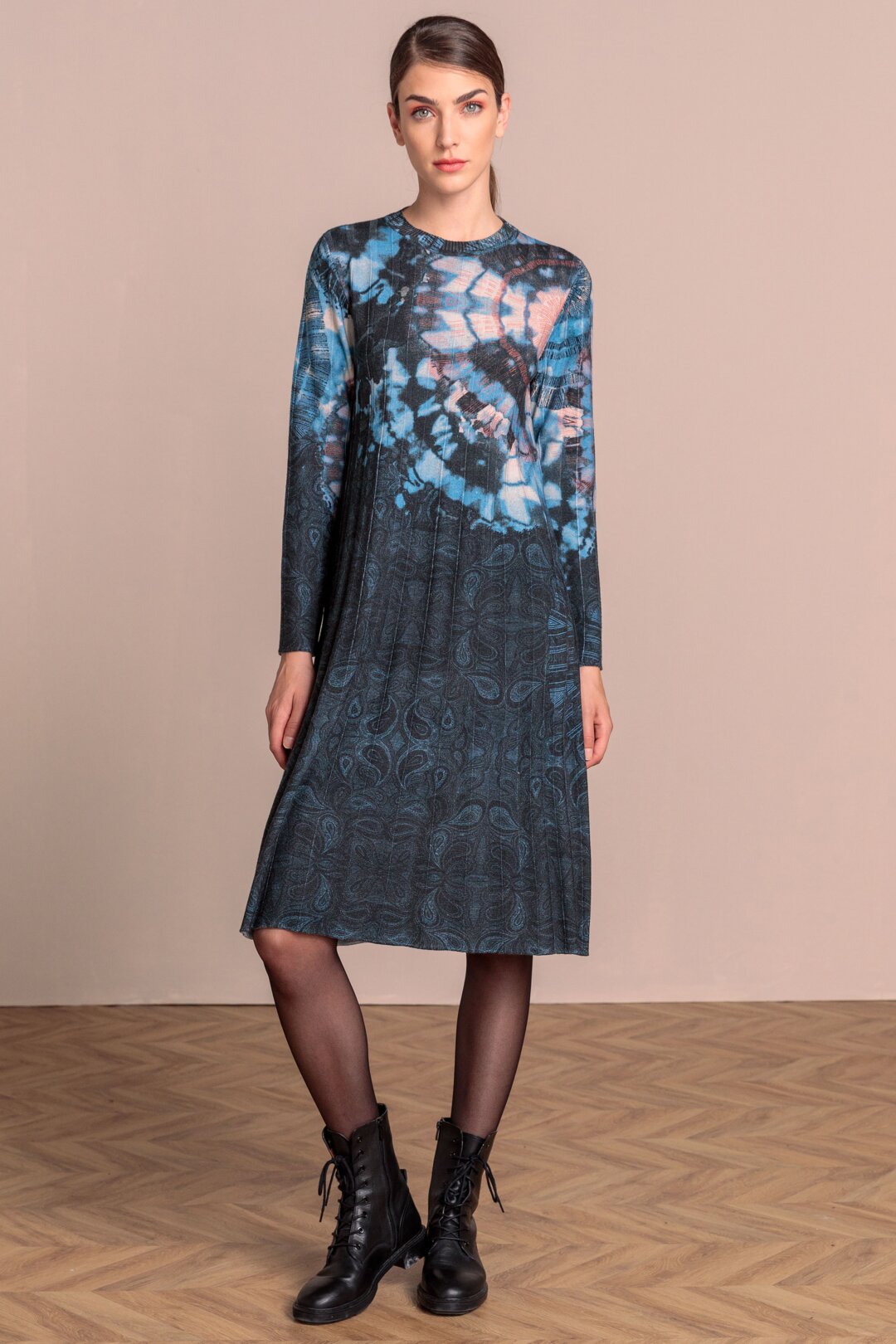 Printed Dress, Batik Pattern