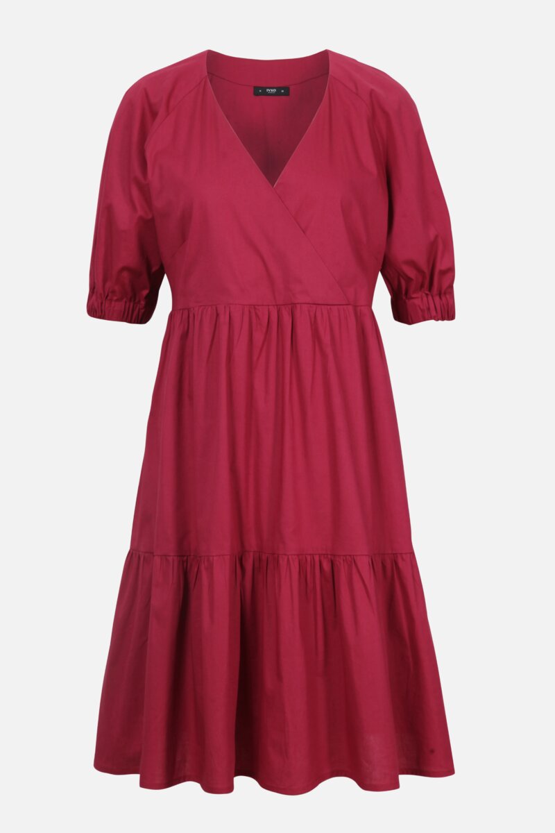 Solid Babydoll Dress