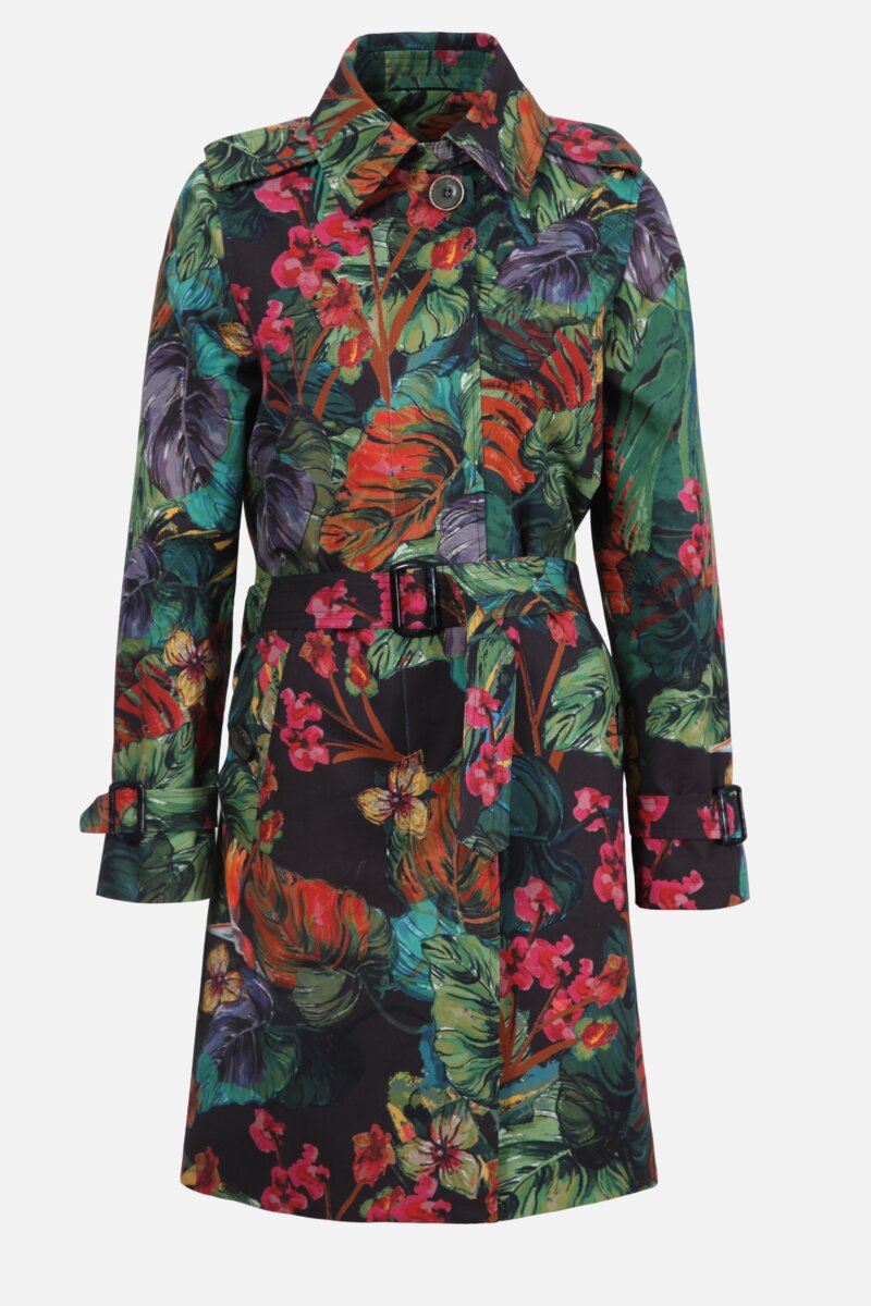 Parka, Tropical Print