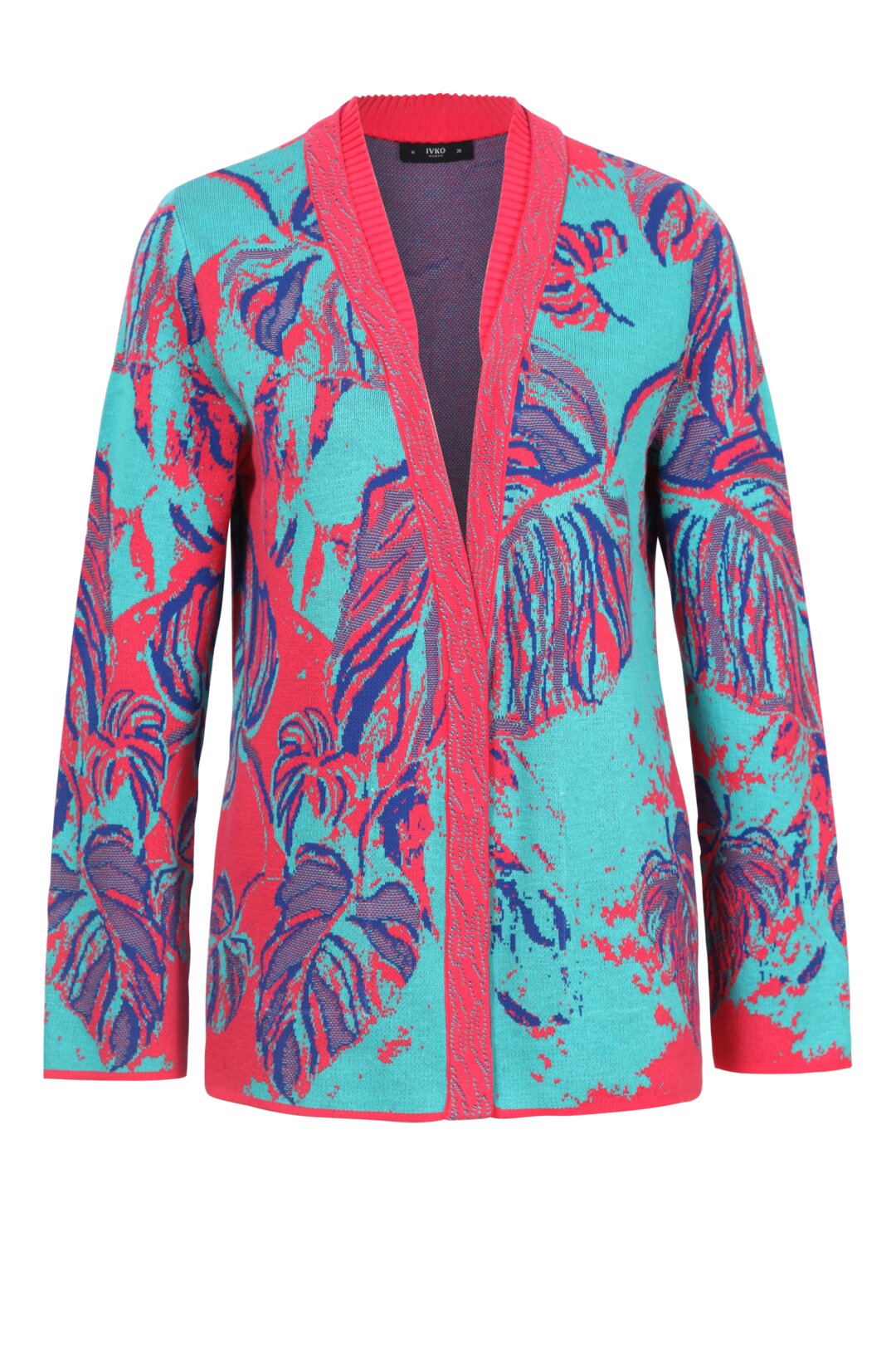 Jacquard jacket, Jungle Motif