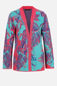 Jacquard jacket, Jungle Motif