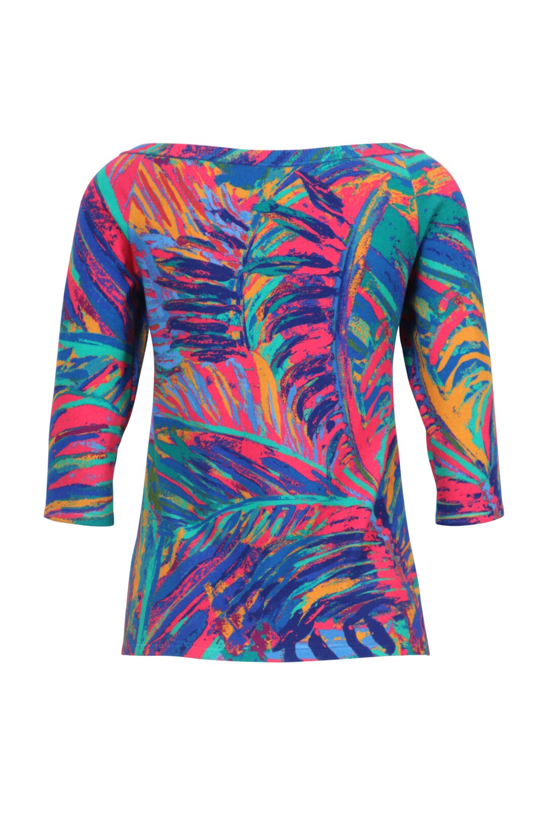 Pullover mit tropischem Printmuster