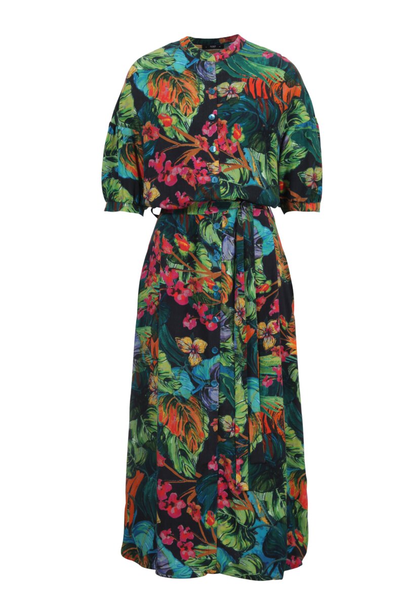 Tropical hotsell motif dress