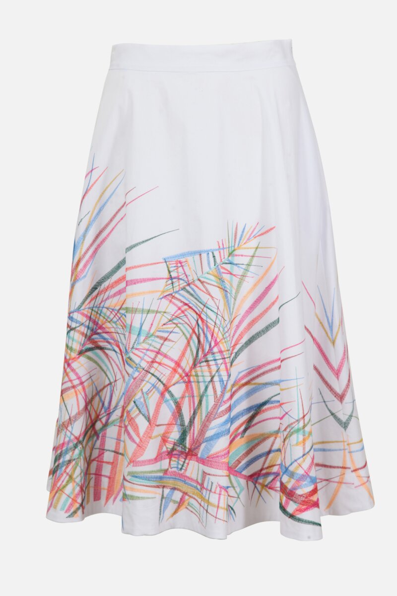 Skirt with Embroidery