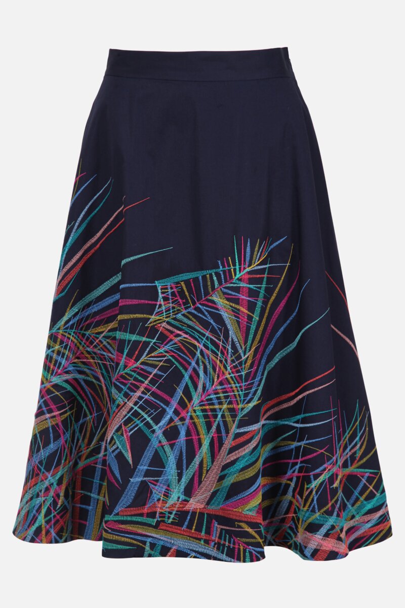 Skirt with Embroidery