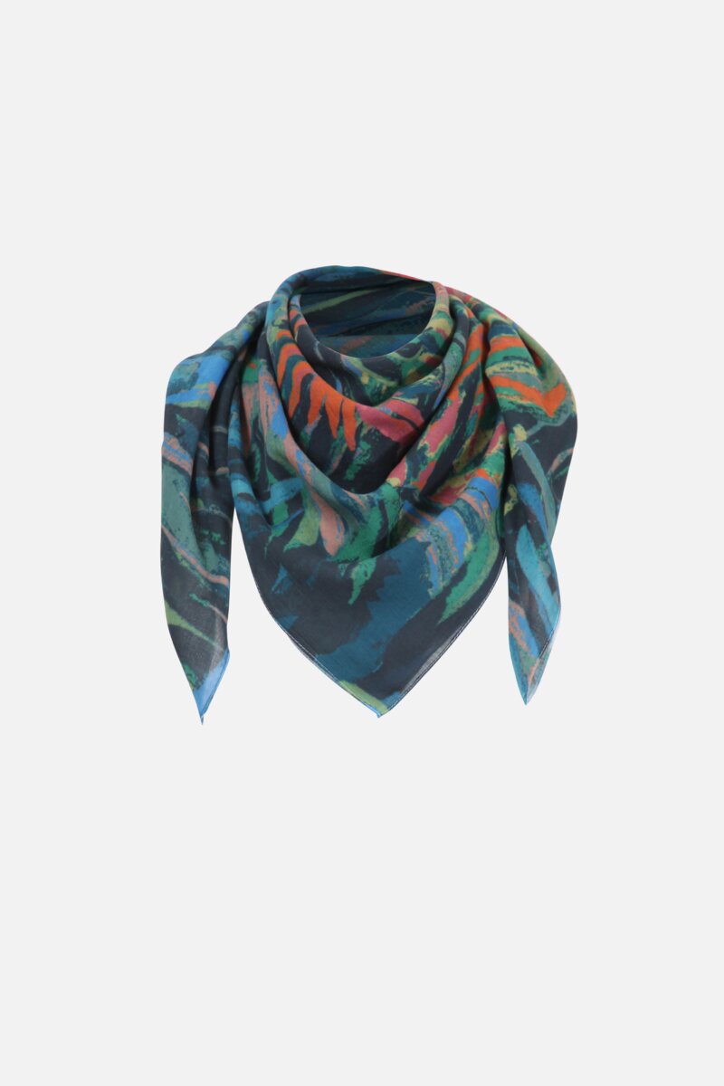 Schaltuch mit Dschungel-Print