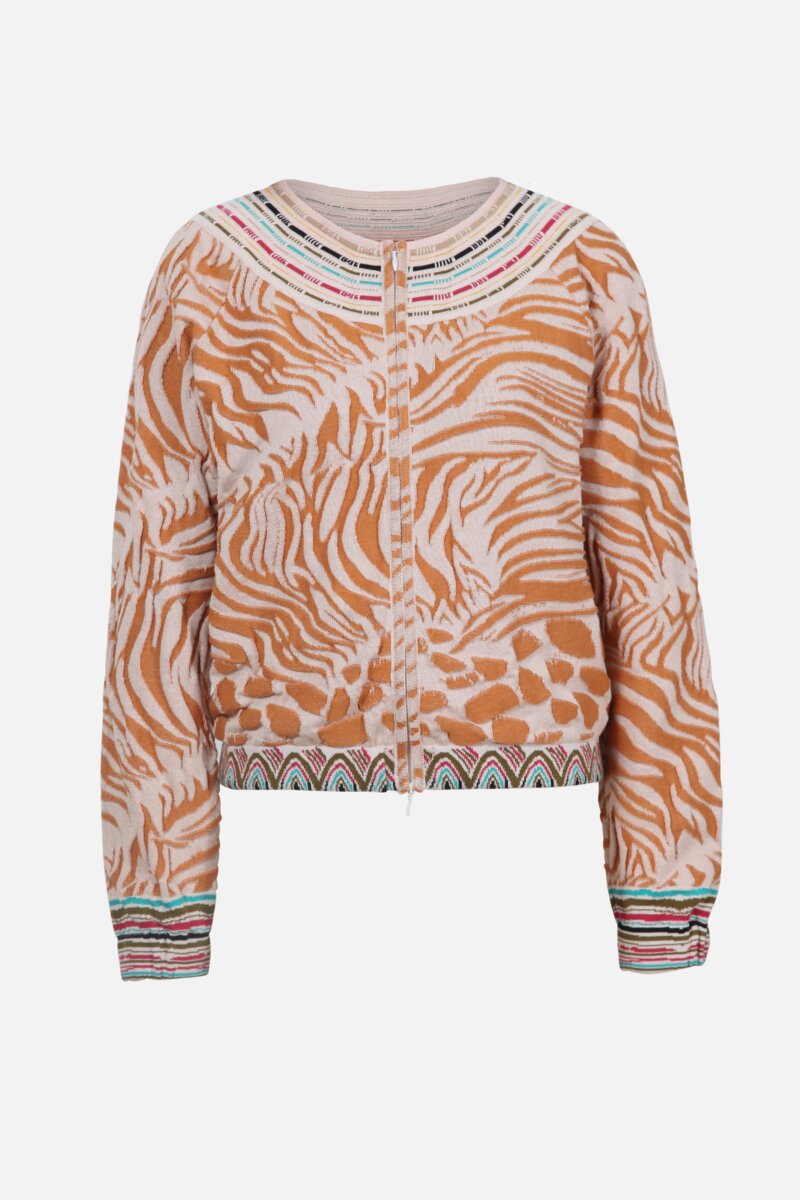 Bomber Jacket, Animal Pattern