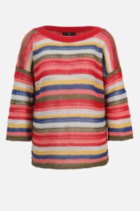 Gestreifter Pullover