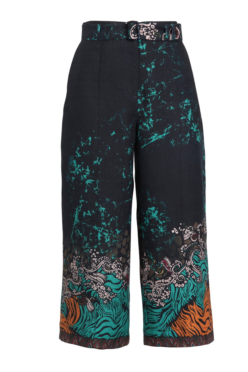 Printed Pants, Animal Pattern