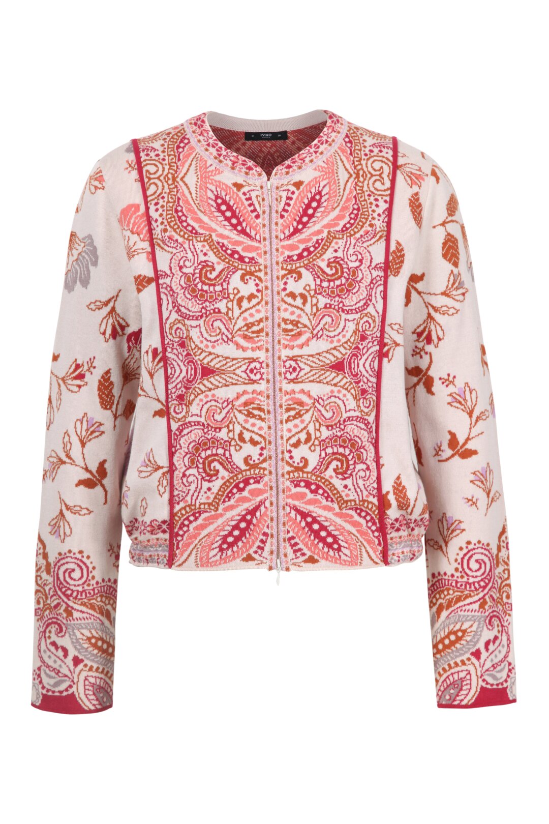 Bomber Jacket, Paisley Pattern