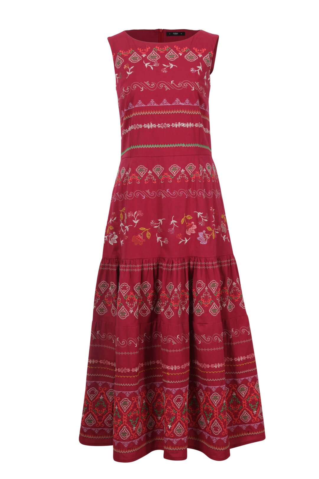 Embroidered Dress, Boho Ornaments