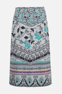Jacquard Skirt, Boho Pattern