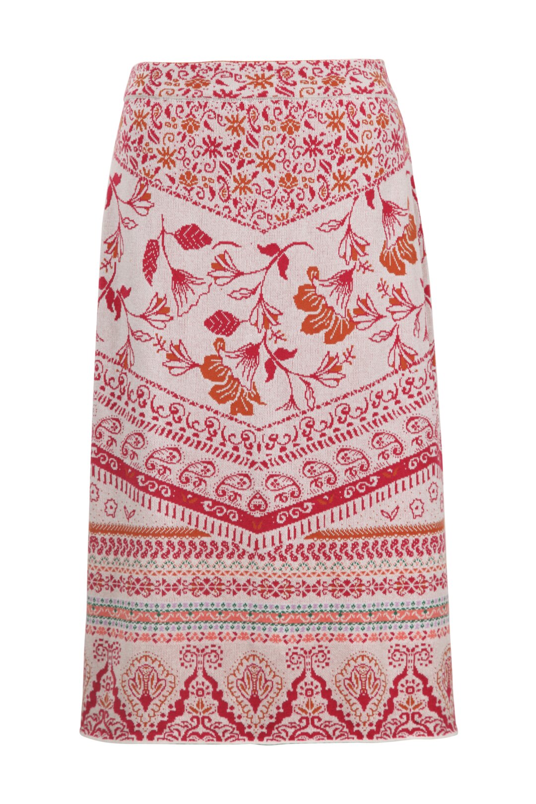 Jacquard Skirt, Boho Pattern
