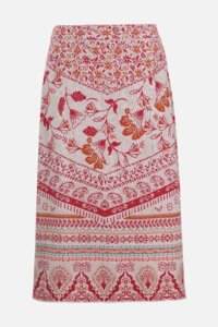 Jacquard Skirt, Boho Pattern