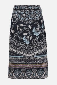 Jacquard Skirt, Boho Pattern