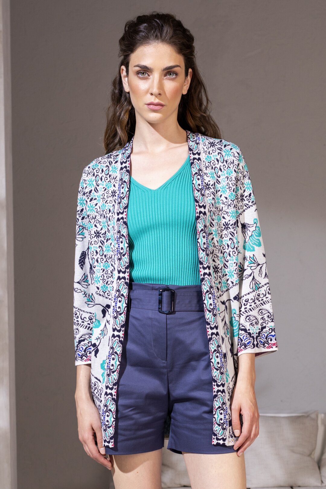 Long Jacket, Boho Pattern