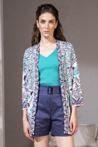 Long Jacket, Boho Pattern
