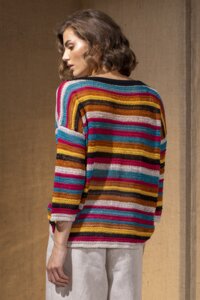 Gestreifter Pullover