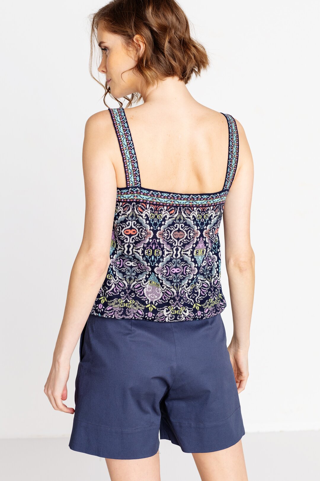 Knitted Camisole, Boho Pattern