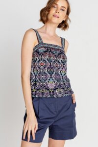 Knitted Camisole, Boho Pattern
