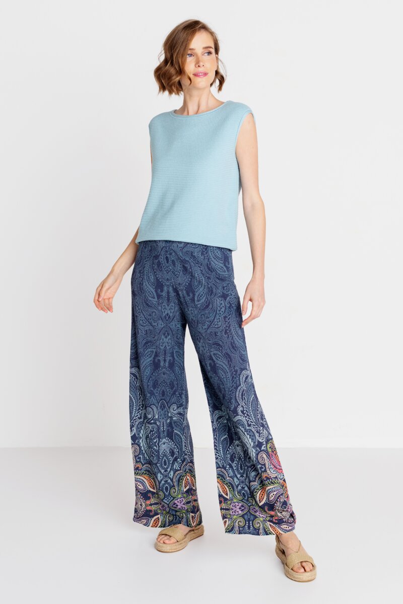 Printed pants, Boho Motif