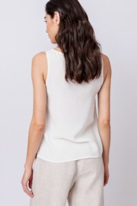 Solid Blouse, sleeveless