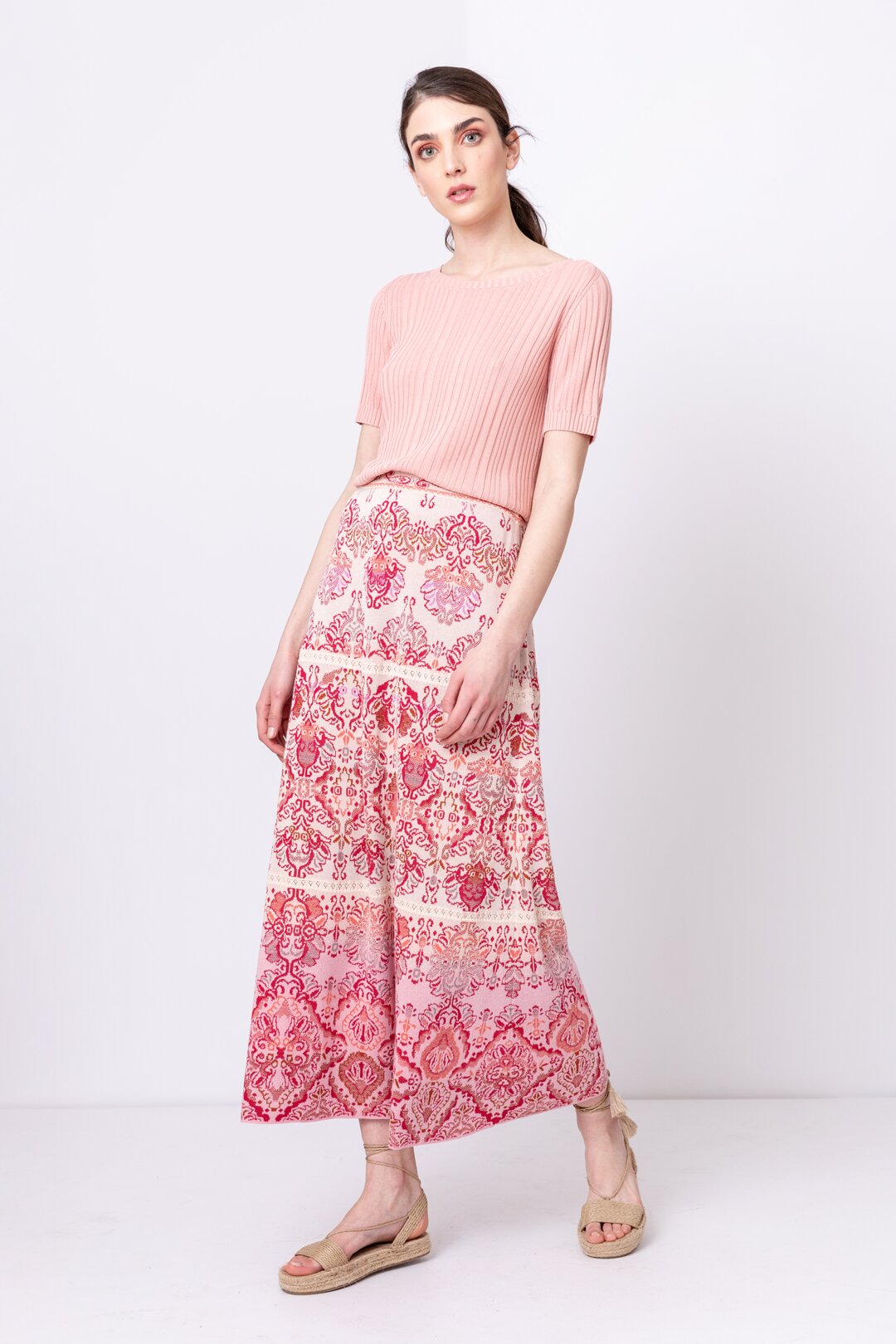 Floor Length Skirt, Boho Pattern
